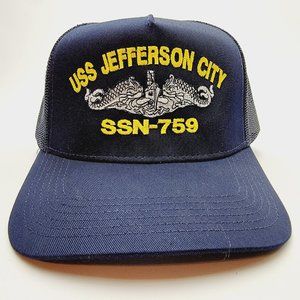 USS JEFFERSON CITY SSN-759 Direct Embroidered Baseball Hat